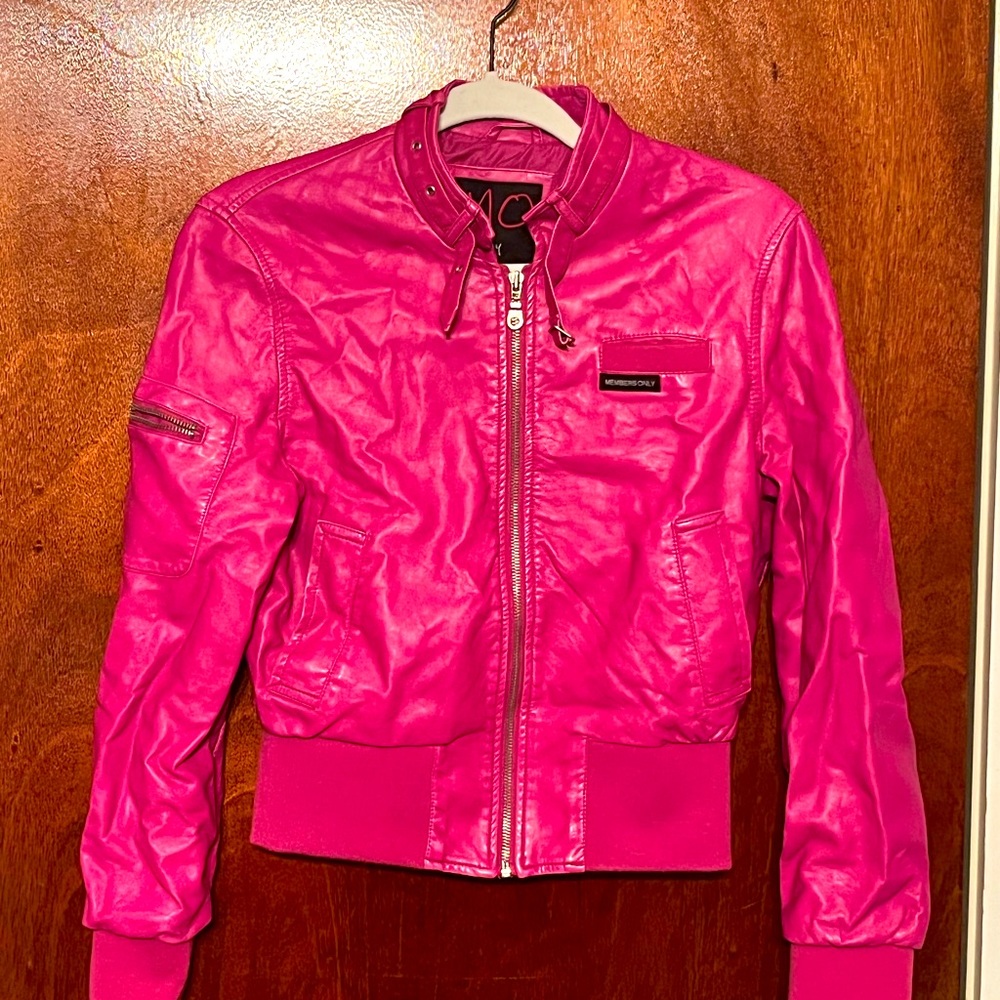 Members Only Pink jacket